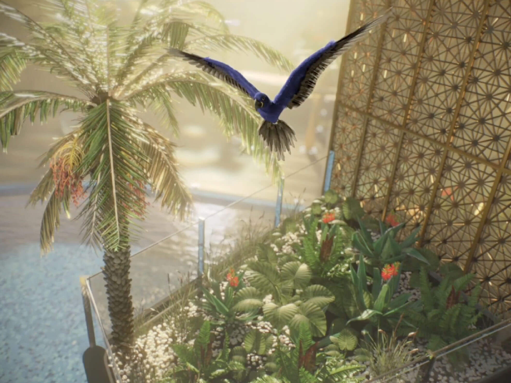 CGI forest