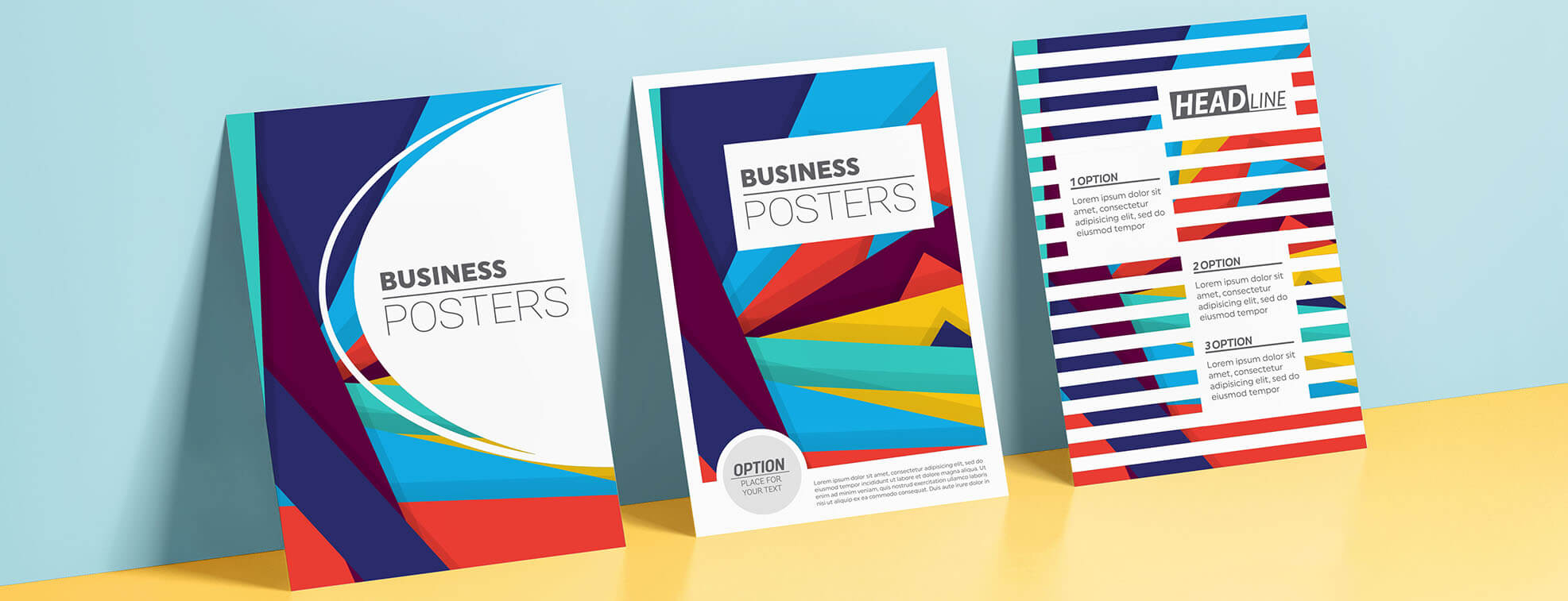 creating corporate flyers with commercial printing