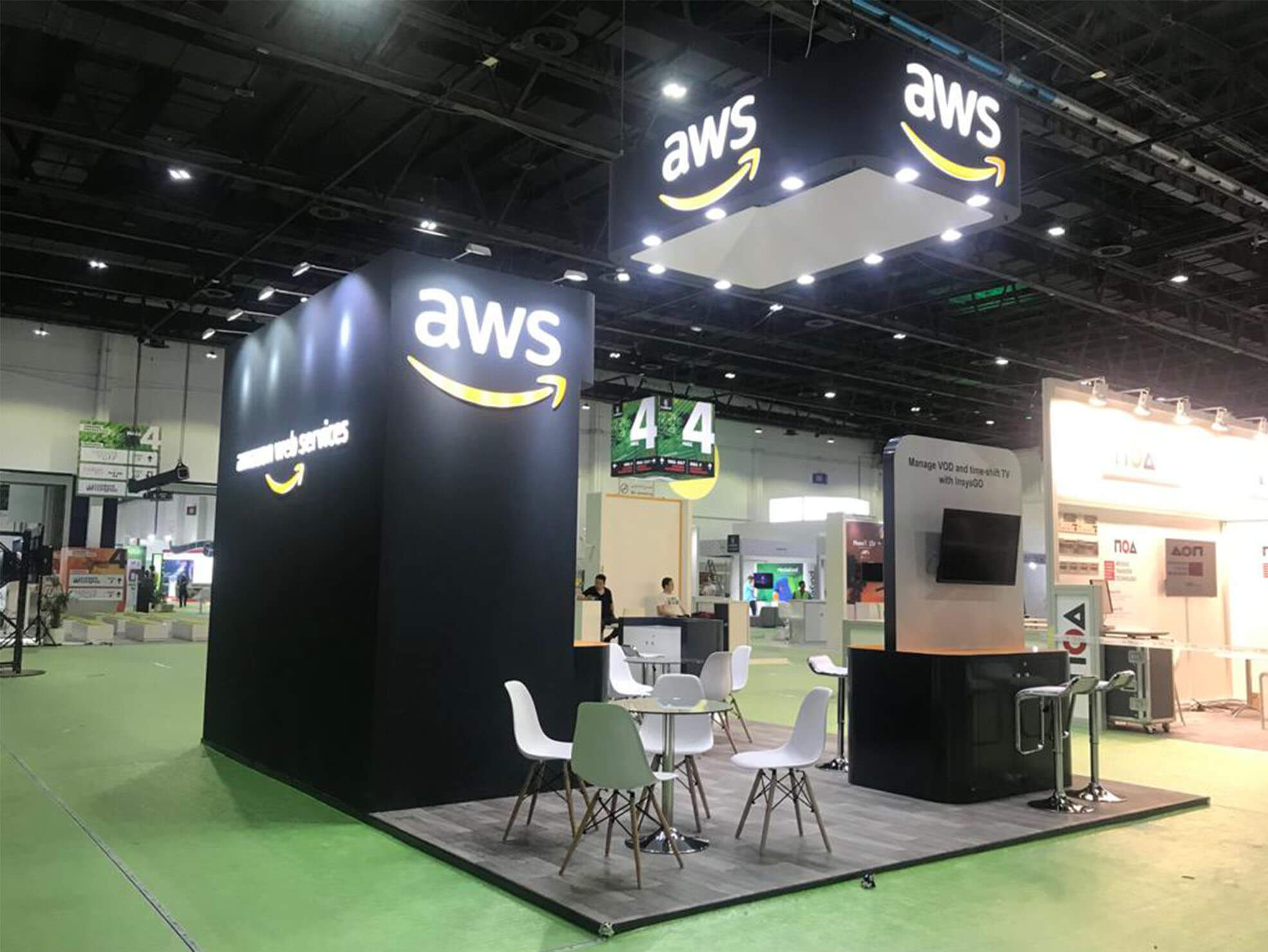 Amazon's trade show booth design